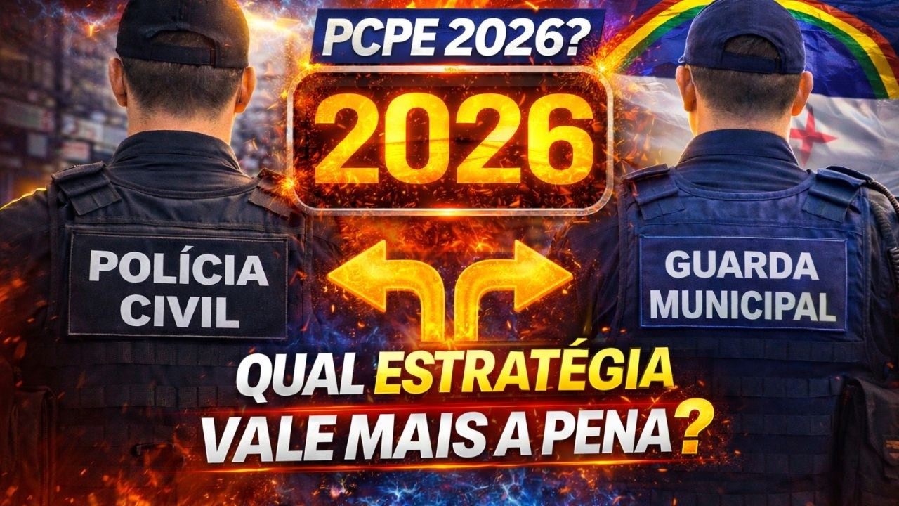 Não espere a PCPE 2026! Por que você deve fazer os concursos municipais de PE hoje.