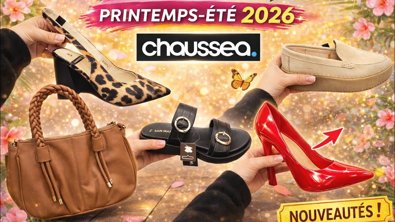 GROS ARRIVAGE CHAUSSEA 🔥 Nouvelle collection Printemps Été 2026 | Sacs & Chaussures 👠
