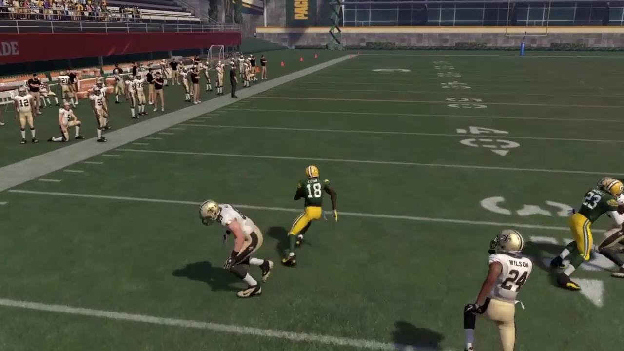 Can I Recreate Randall Cobbs 108 Yard Kick Return?