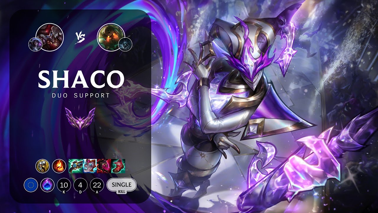 Shaco Support vs Nautilus - EUW Master Patch 14.5
