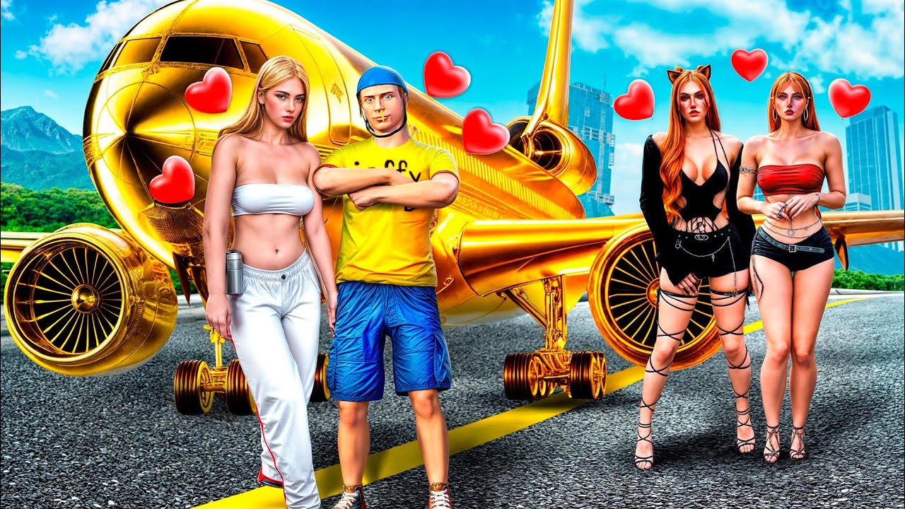 Rizzing Girls With $10,000,000 PLANE In GTA 5!