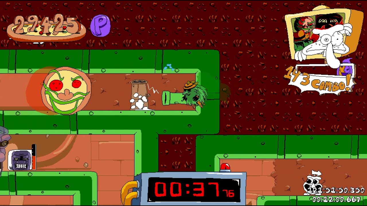 PT - LAP HELL - Pizza Pursuit - Oh Sh*t! Lap 5 P Rank (Lunatic Mode) as The Noise