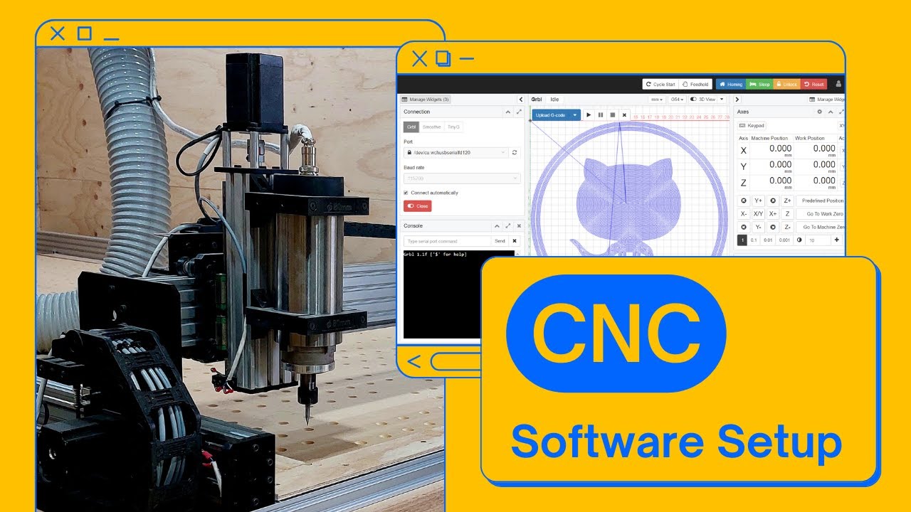 Set Up Your CNC Machine: A Detailed Software Guide For Makers & Woodworkers | KJHWoodWorking.com.au