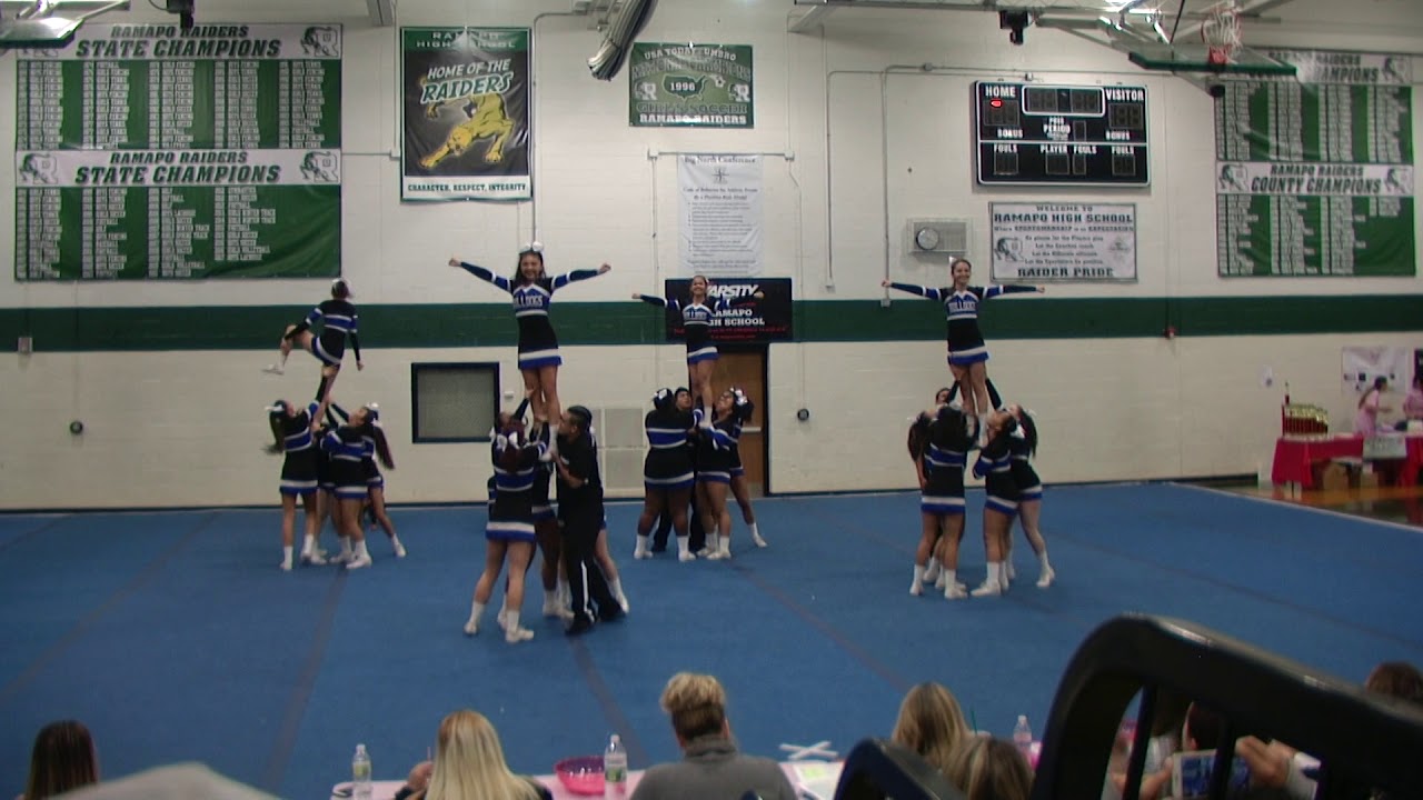 Passaic County Technical Institute @ Ramapo HS Cheer Comp 2 10 2018