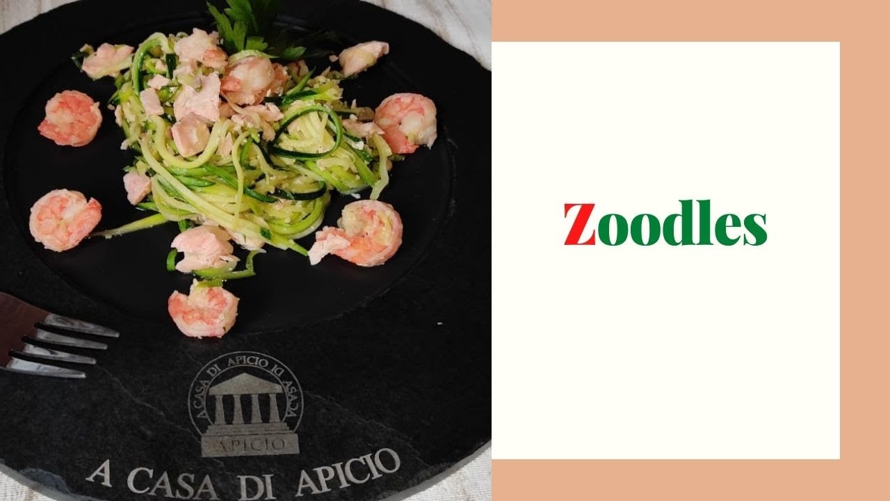 Noodles di zucchine o spaghetti , ricetta favolosa , velocissima / How to Make Zucchini Noodles