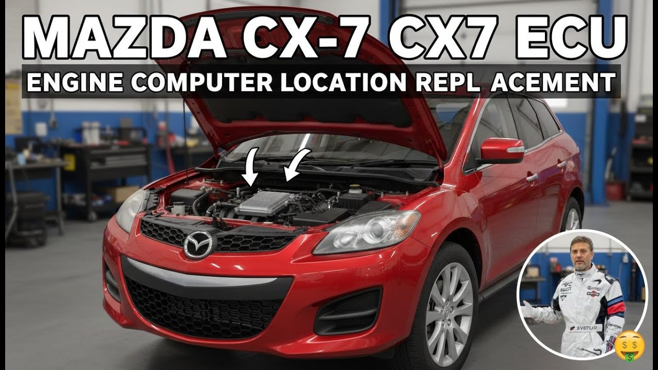 Как заменить блок управления двигателем на Mazda CX-7