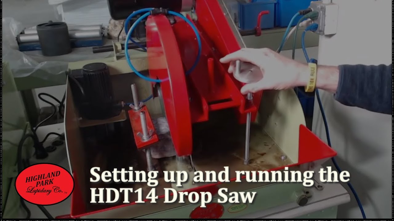 Setting up and running the HDT14 Drop Saw