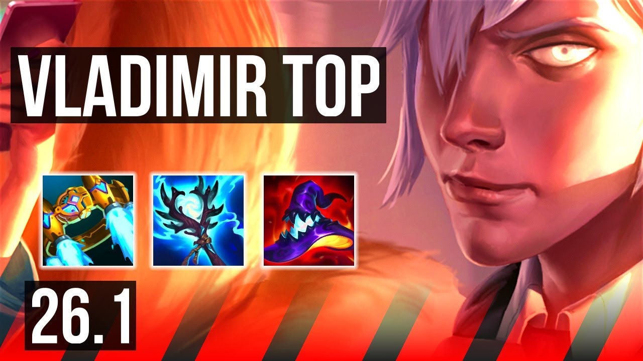 VLADIMIR vs SETT (TOP) | Good KDA: 13/1/4 | EUW Master | 26.1