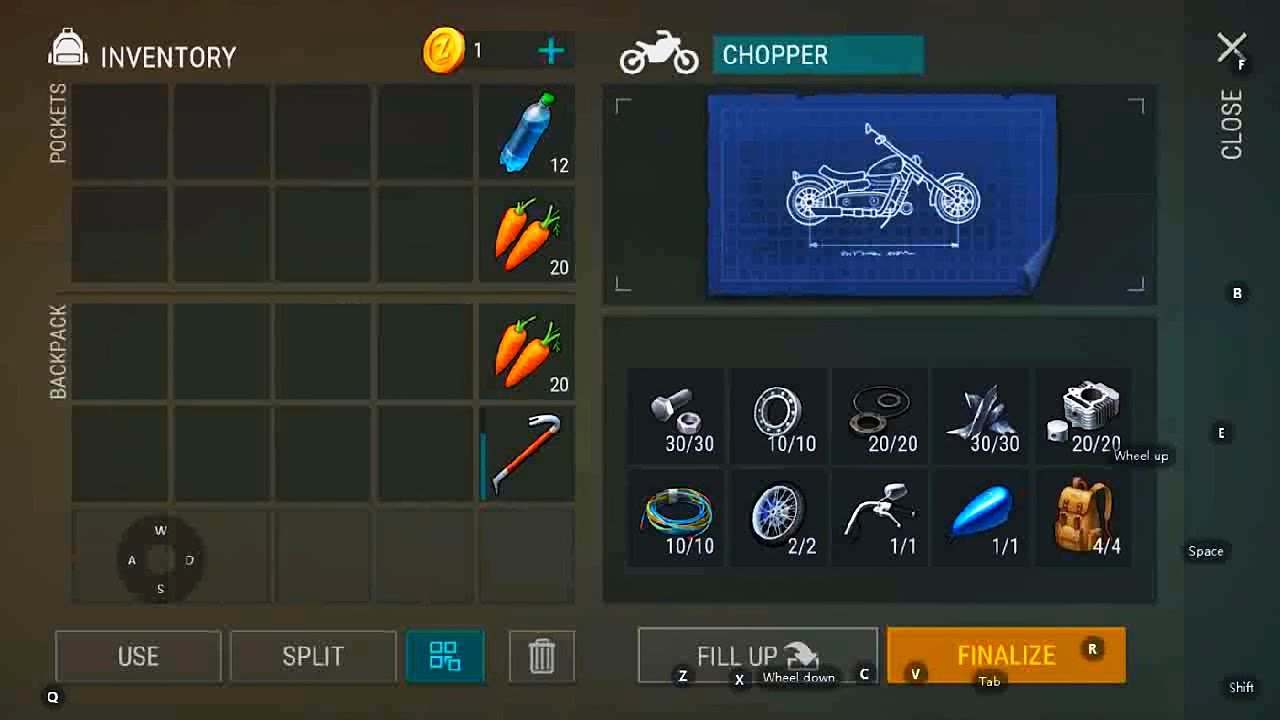 ASSEMBLING The CHOPPER And CLEARING The FARM In LDOE!! -  Leo Plays ( last day on earth )