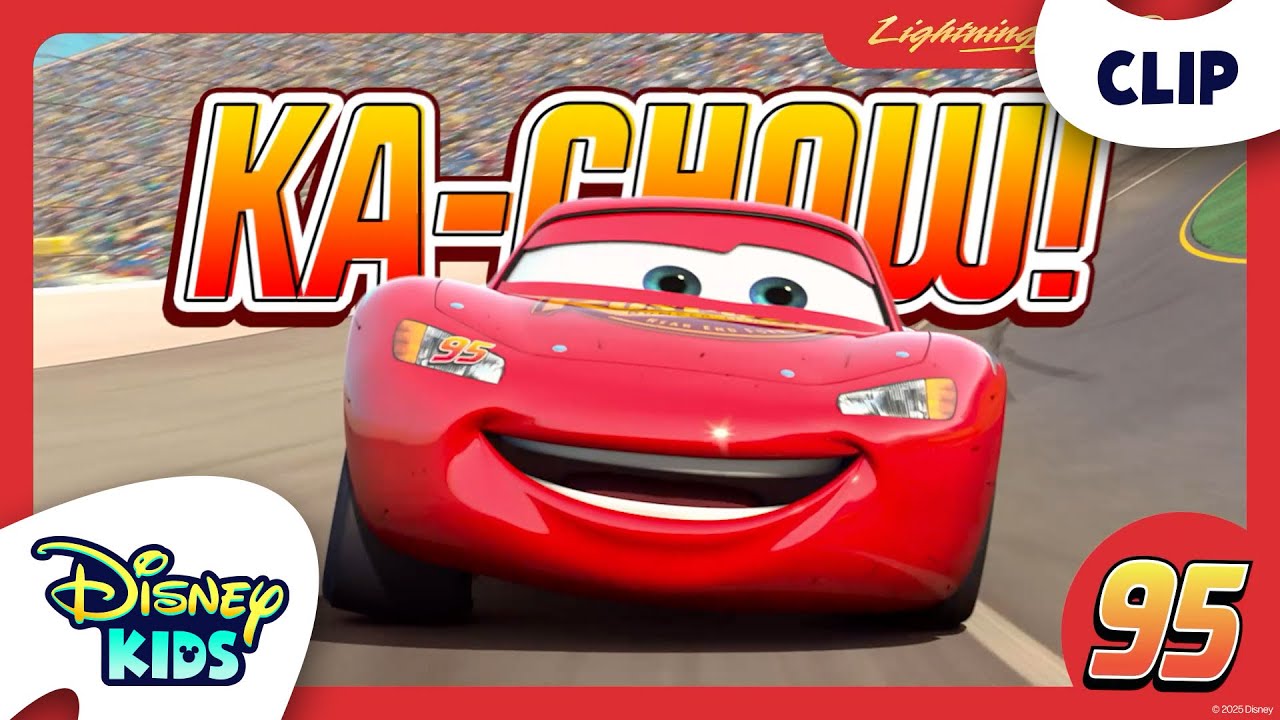 It's Lightning McQueen Day! 🏎️ 🏆 Ka-Chow!⚡| Pixar's Cars | @disneykids