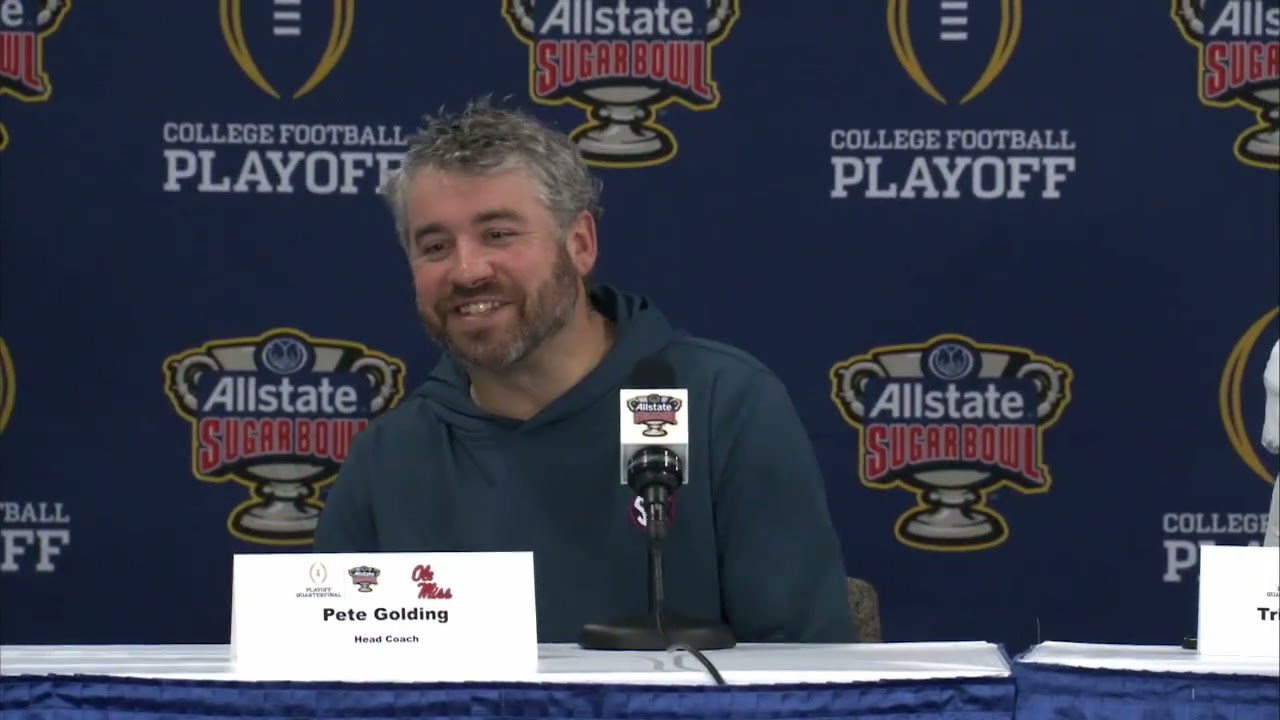 Ole Miss postgame press conference: Pete Golding, Trinidad Chambliss reaction to CFP win vs. Georgia