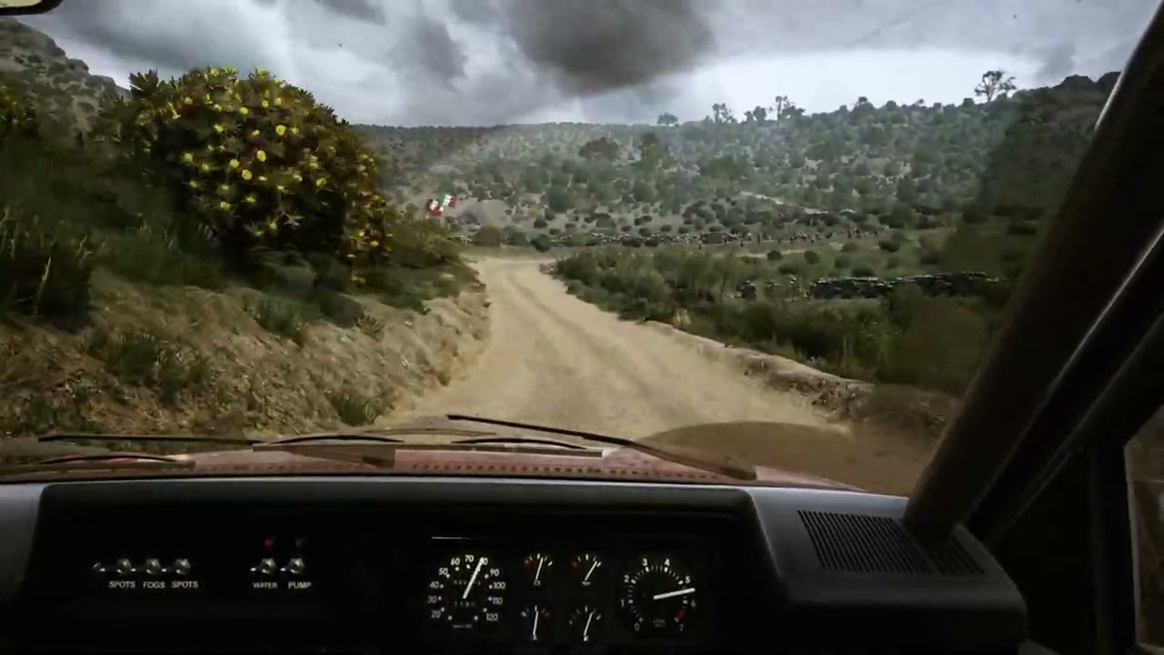 EA wrc vauxhall nova crash