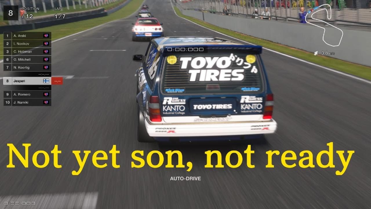 Gt7 Impossible 240 turbo race in big A croup