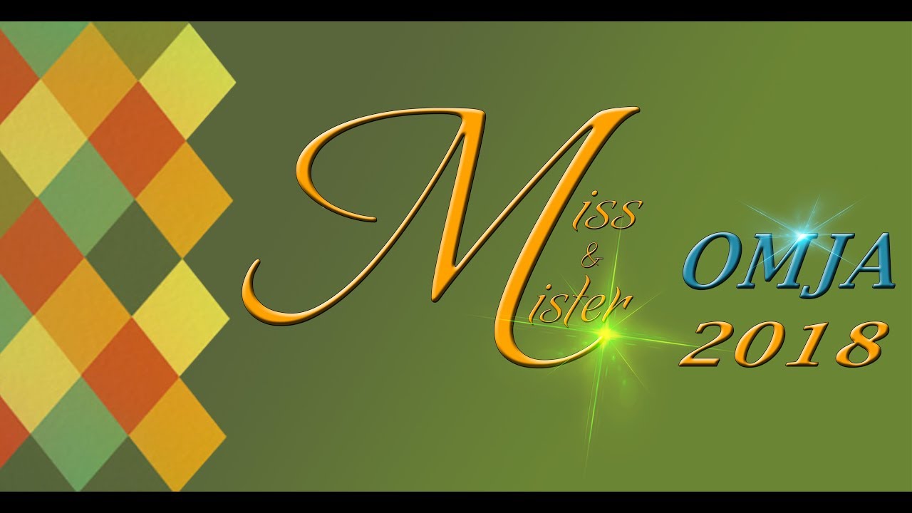 Miss et Mister OMJA 2018