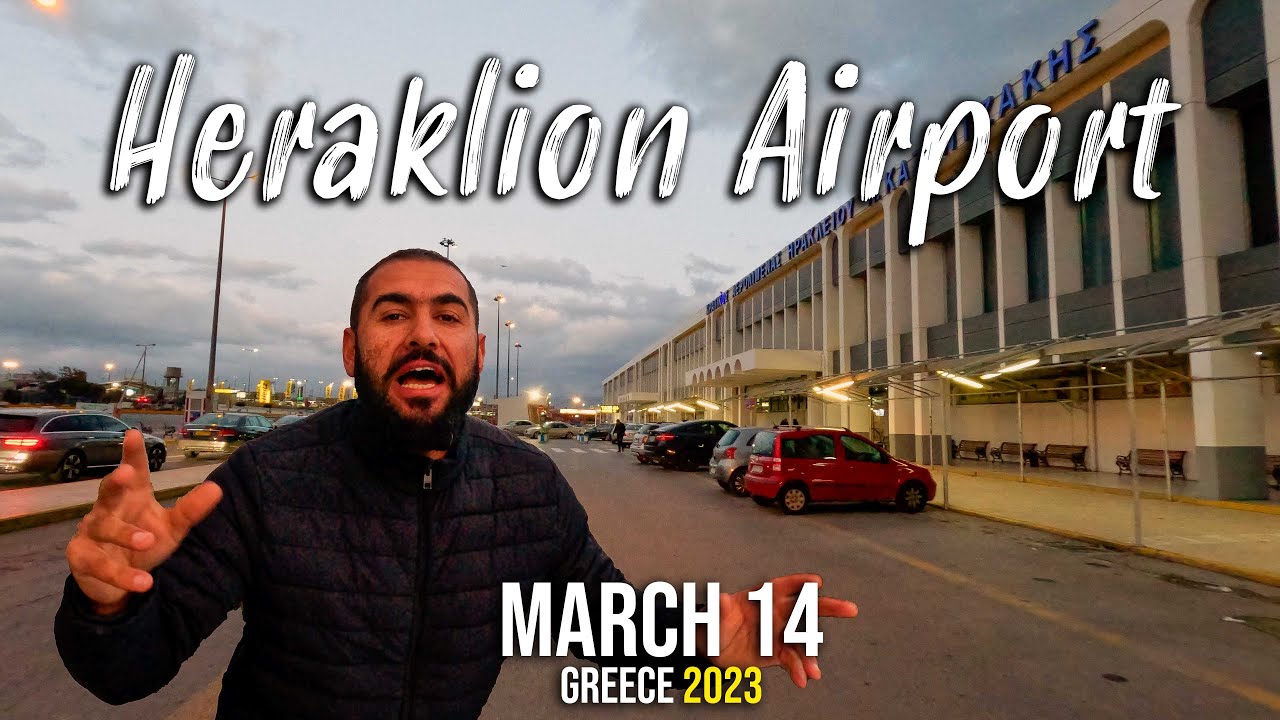 Heraklion Crete, find your way, driving from Heraklion airport to the city center, Kreta 2023