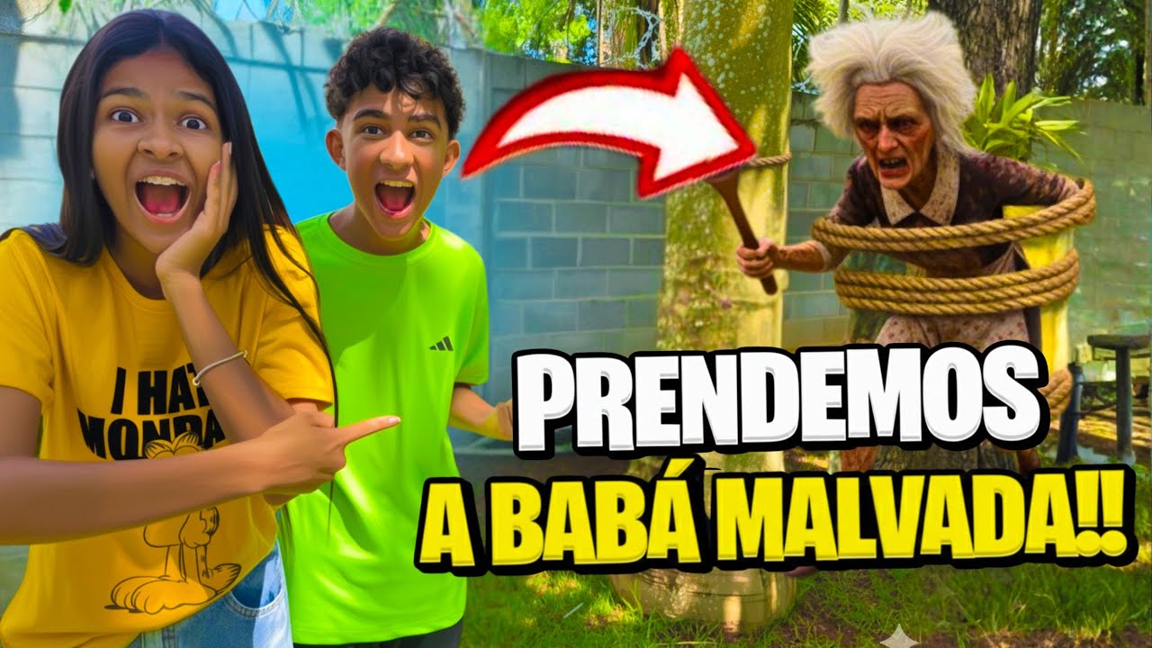 A BABÁ MALVADA VOLTOU!! *APRONTAMOS COM ELA 😂