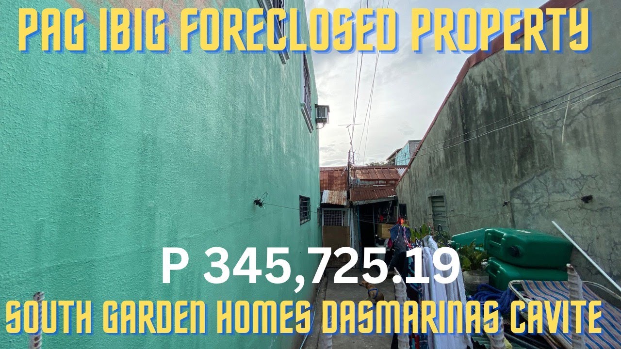 SOUTH GARDEN HOMES/MURANG BAHAY/PAG-IBIG FORECLOSED PROPERTY