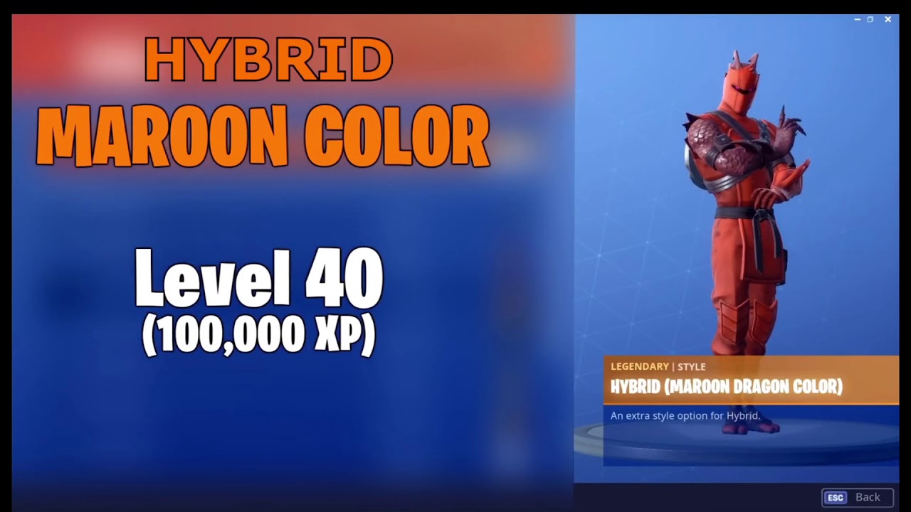 Fortnite Skin Upgrade - Blackheart, Hybrid (By LEVELS)