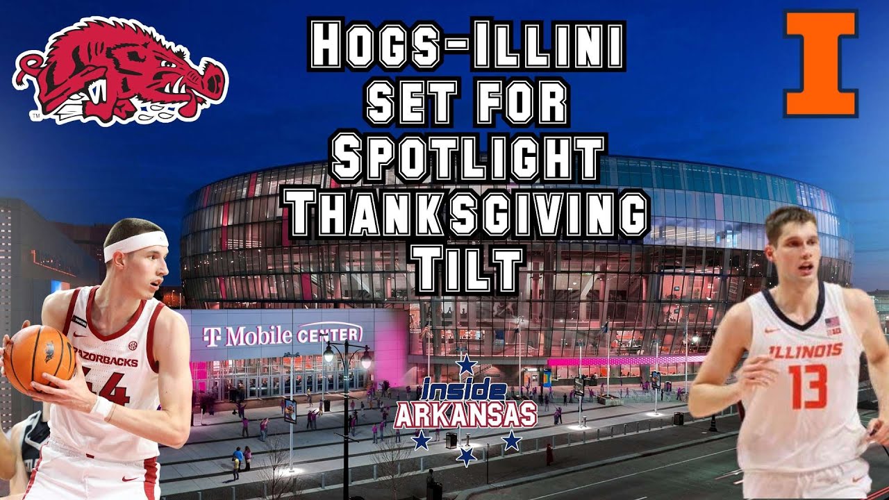 Arkansas Set For Spotlight Thanksgiving Tilt With Illinois