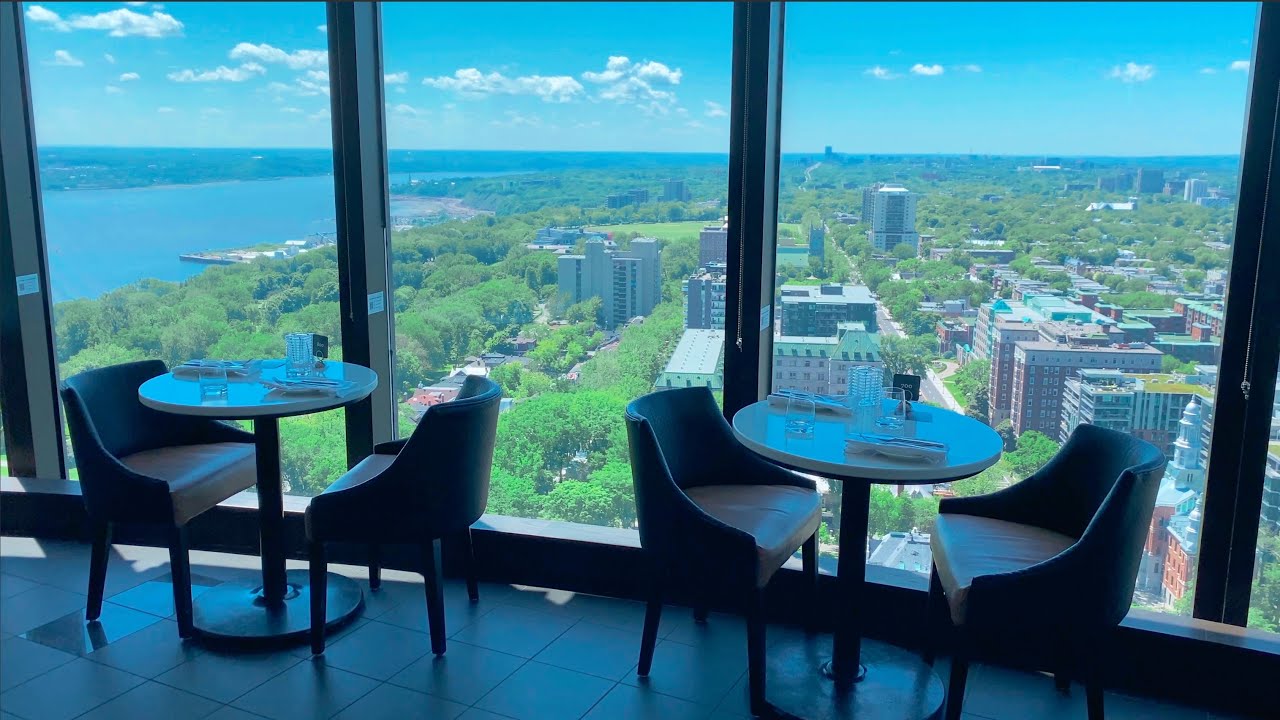 Amazing Views - Brunch at Ciel! Revolving Restaurant in Quebec City
