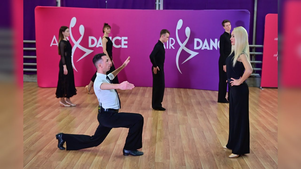 «Тело в танго», часть 2, Андреа и Сара в студии AirDance