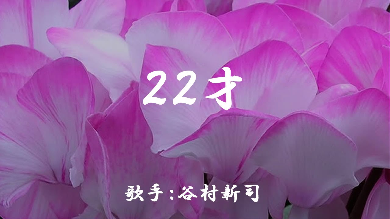22才　（ 谷村新司 ）日本語の歌詞付き