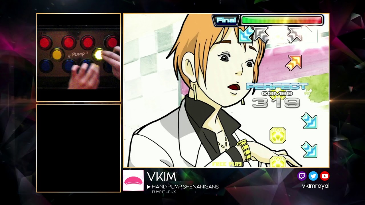 Hand PIU (NX) / VKIM | Handsome Character That Pass | Crazy [S18]