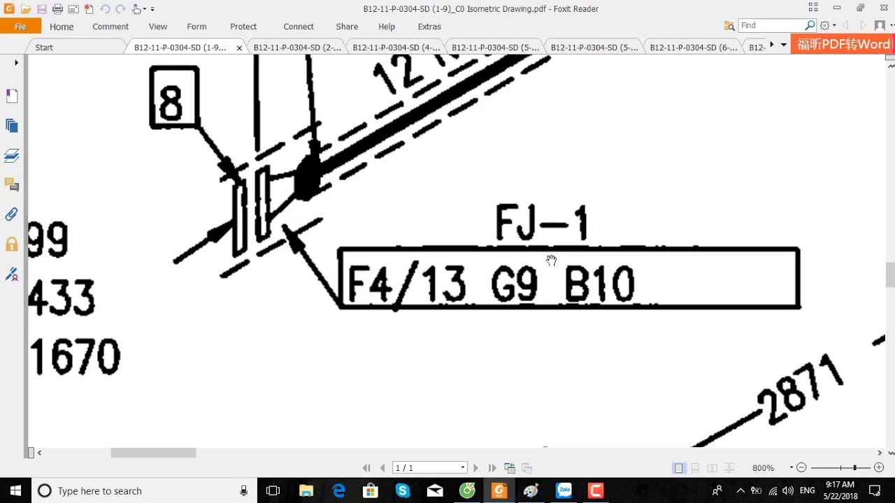 đọc bản vẽ ống phần 2 - isometric drawing part 2