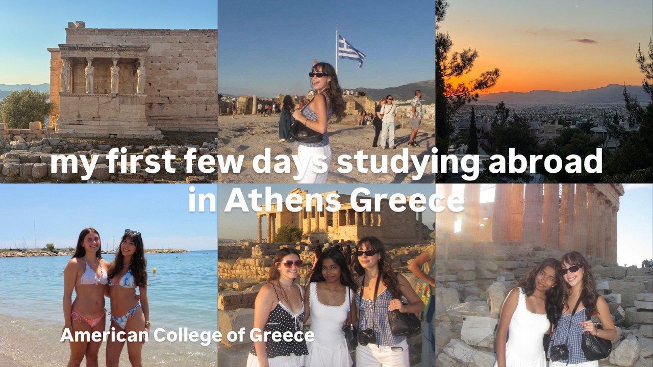 my first few days studying abroad in Athens Greece!!! | American College of Greece