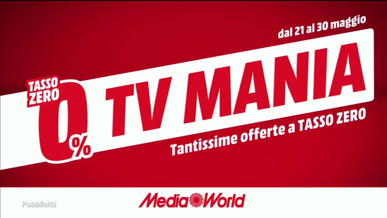 Pubblicita Mediaworld   TV Mania   Samsung tv led 55mu6500   Maggio 2018