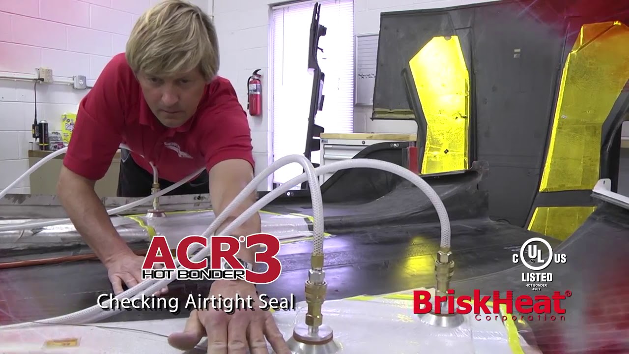 BriskHeat ACR3 Hot Bonder in Action Video