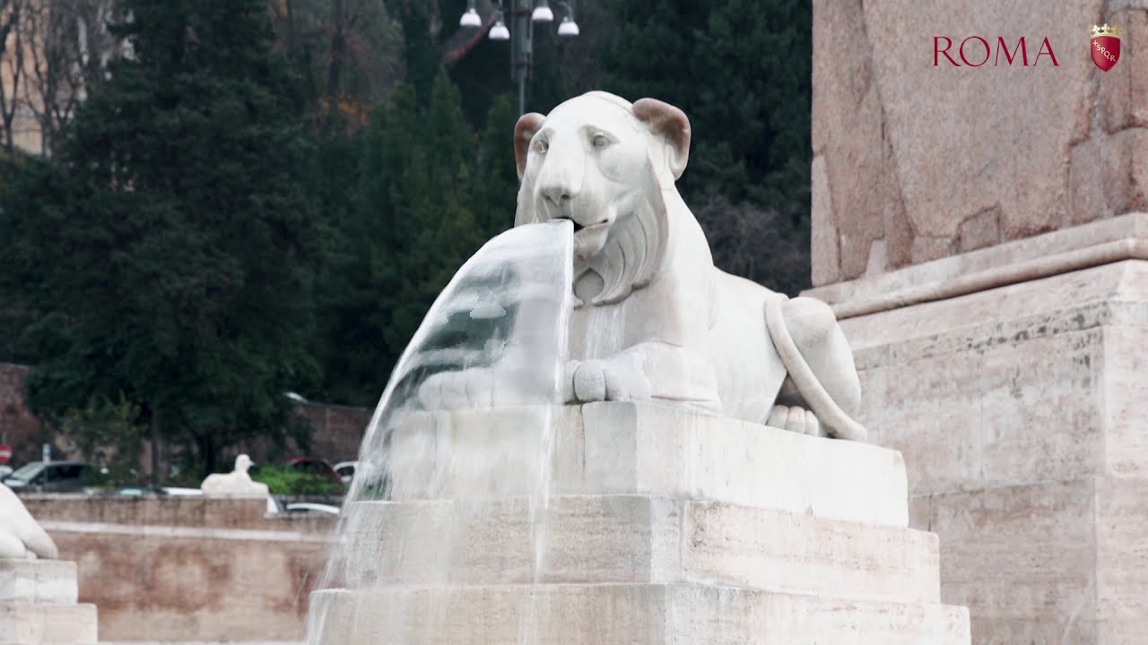 #LeFontaneDiRoma - Le fontane di piazza del Popolo