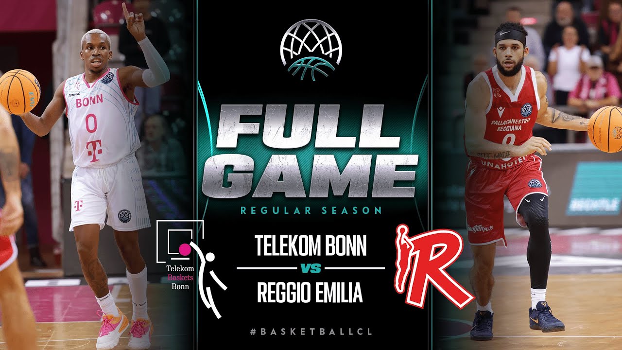 Telekom Baskets v Reggio Emilia | Full Game | Basketball Champions League 2022/23