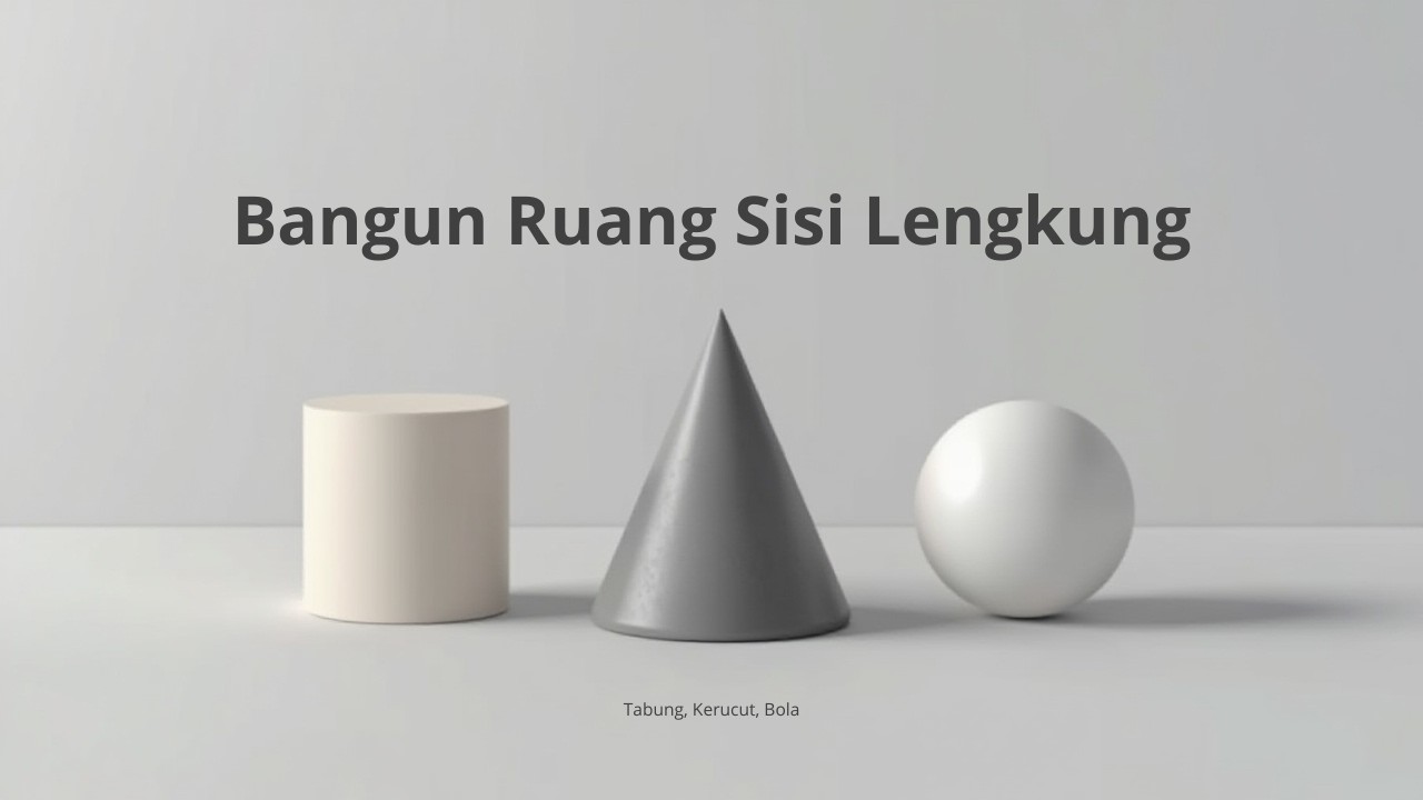 BANGUN RUANG SISI LENGKUNG - MATEMATIKA SMP