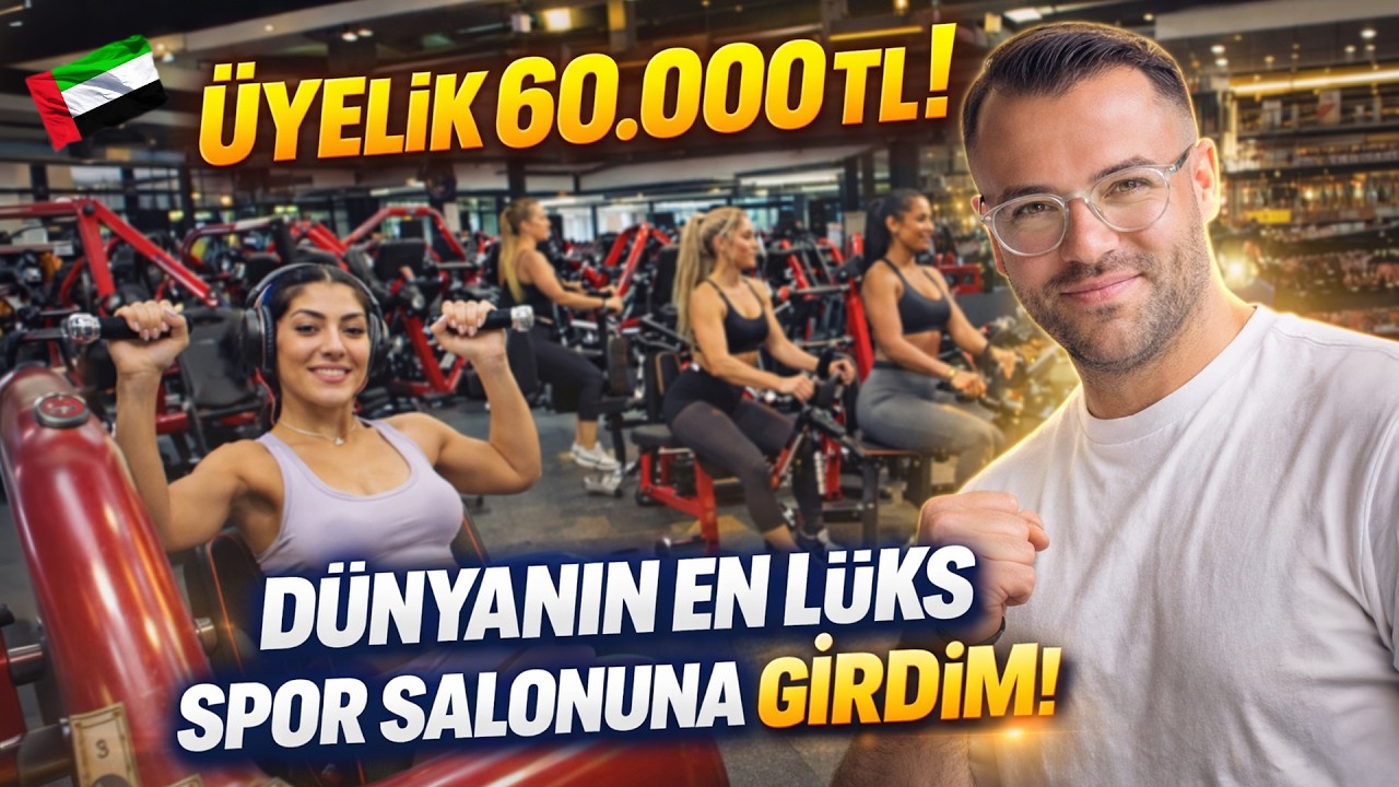 DÜNYANIN EN BÜYÜK SPOR SALONLARINDAN BİRİ DUBAI'DE...HİÇ BİR YERDE GÖRMEDİĞİNİZ SPOR ALETLERİ BURADA
