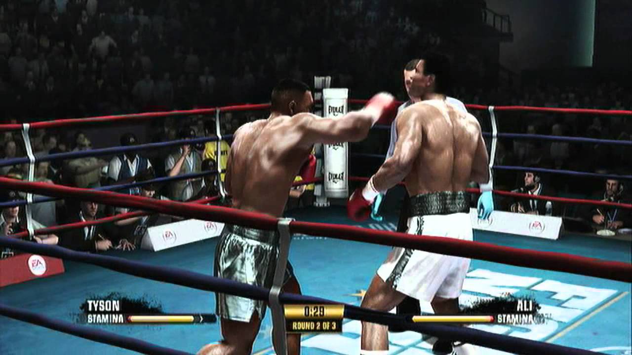 Fight Night Round 5 Champtionship Demo Xbox 360 Gameplay