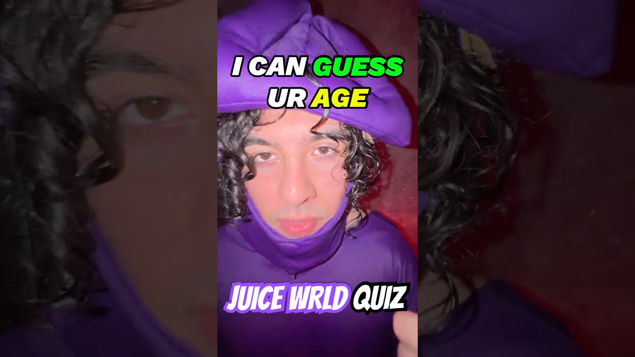 Your Favorite Juice WRLD Song Reveals Your Age 😳
