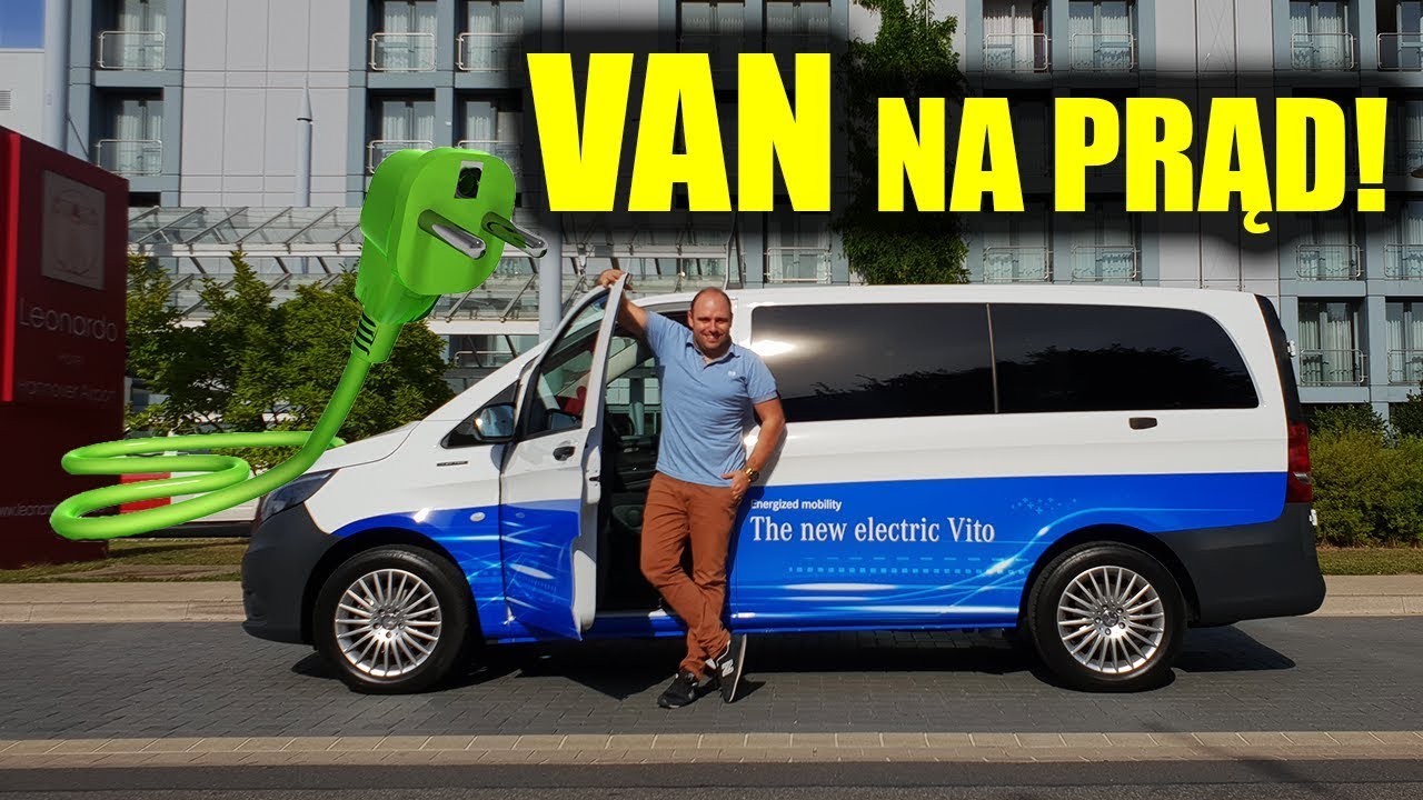 Pierwsza jazda elektrycznym Mercedesem eVITO