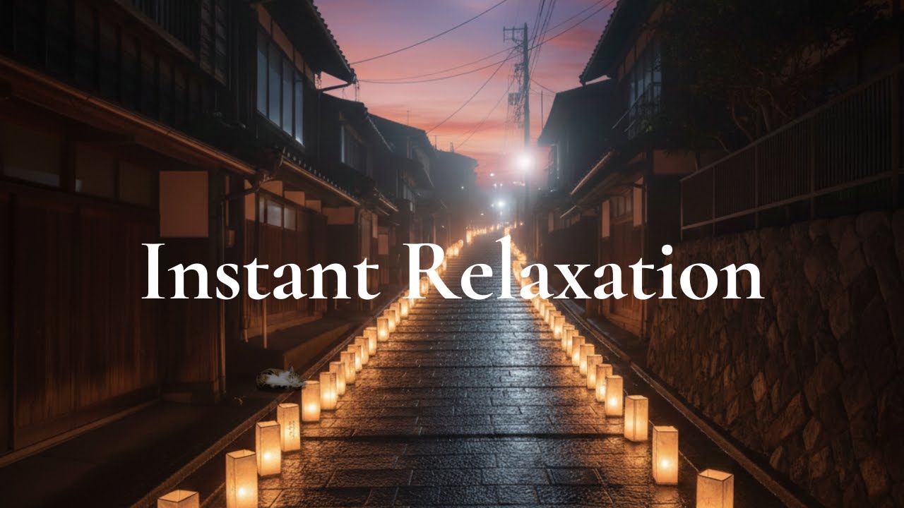 Gentle Night Breeze Sounds | Instant Relaxation & Deep Sleep