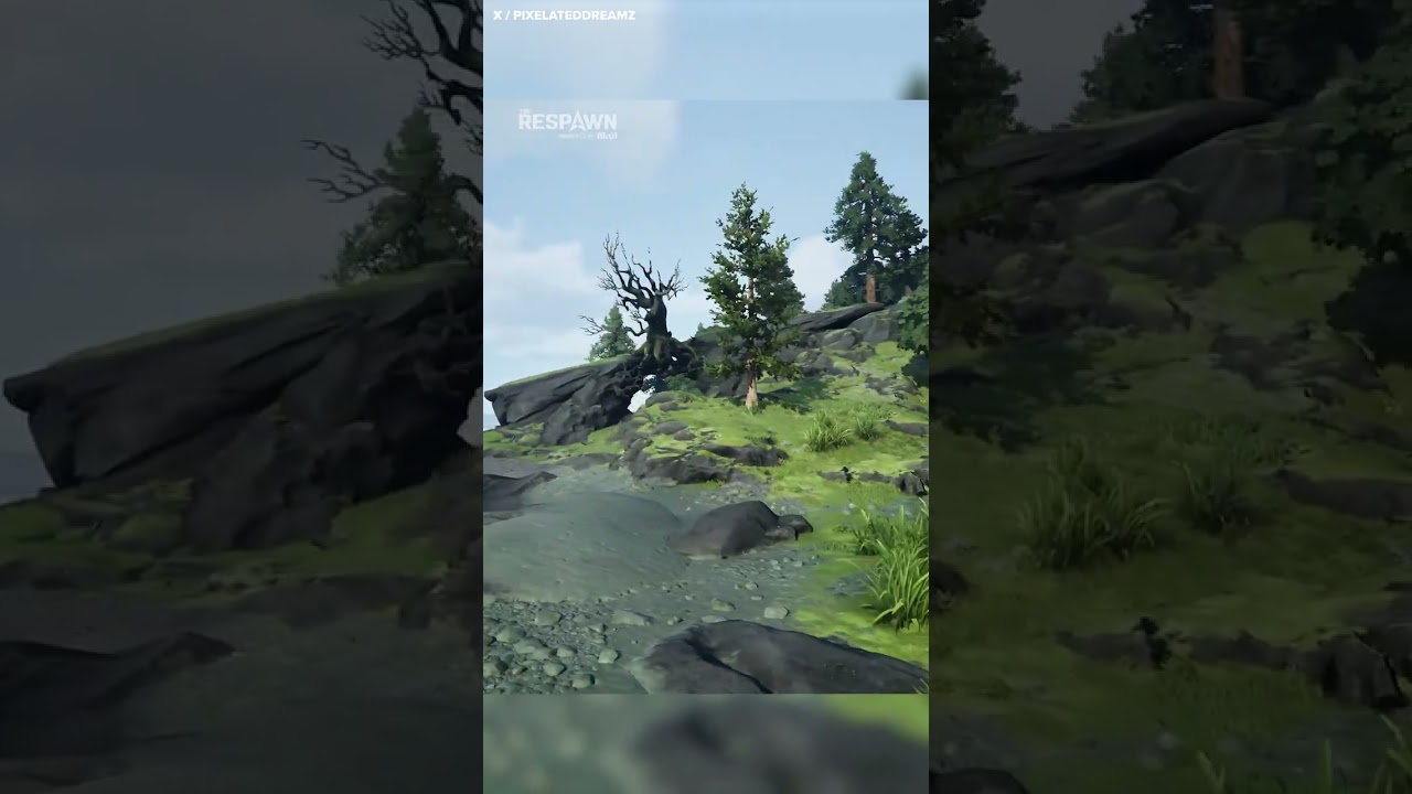 Fortnite creator 'PixelatedDreamz' built this environment using only Fortnite assets, deliberately