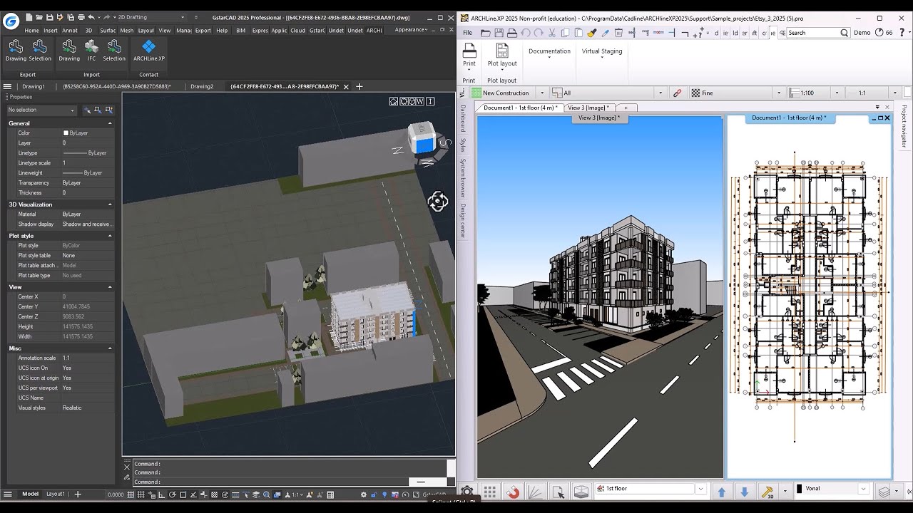 GstarCAD - ARCHLine.XP Plugin