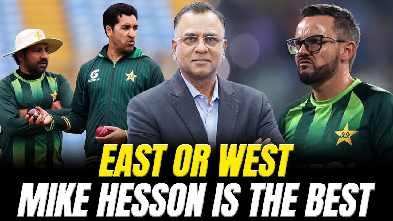 East or West Mike Hesson is The Best | Basit Ali