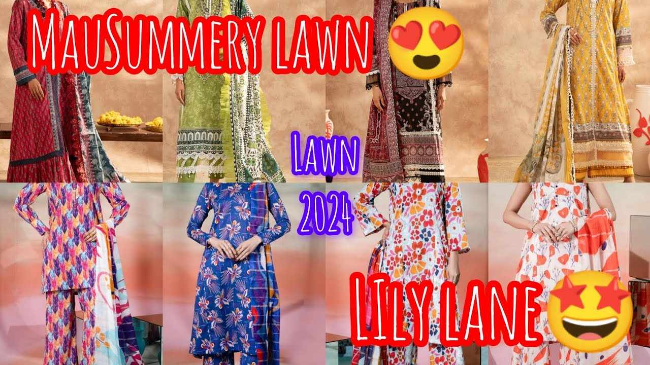 MauSummery lawn 2024 || lily lane printed co ords in amazing discounted price 😍🤩