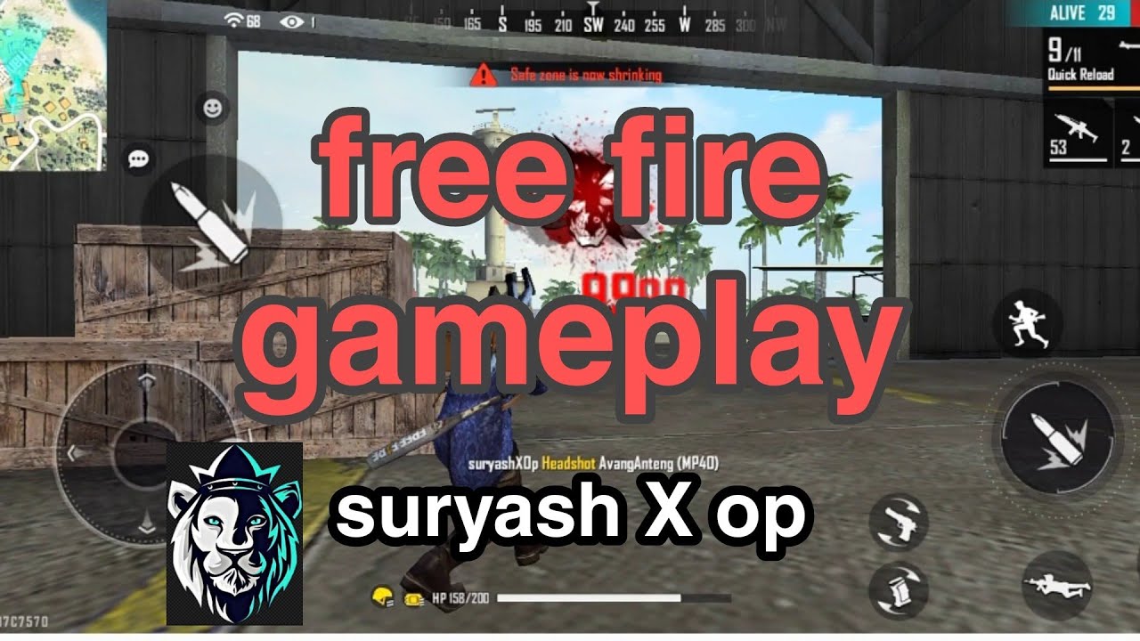 freefire/gameplay/video/suryash X op.