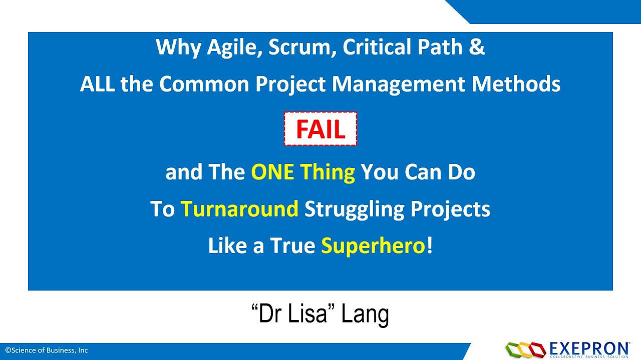 Critical Chain Project Management BUILDING PROJECT NETWORKS | Theory of Constraints Mini-Masterclass