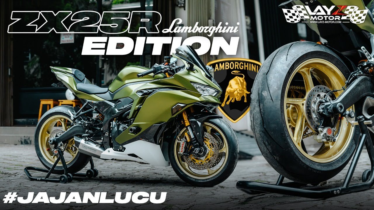 ZX25R LAMBORGHINI EDITION NIH!!