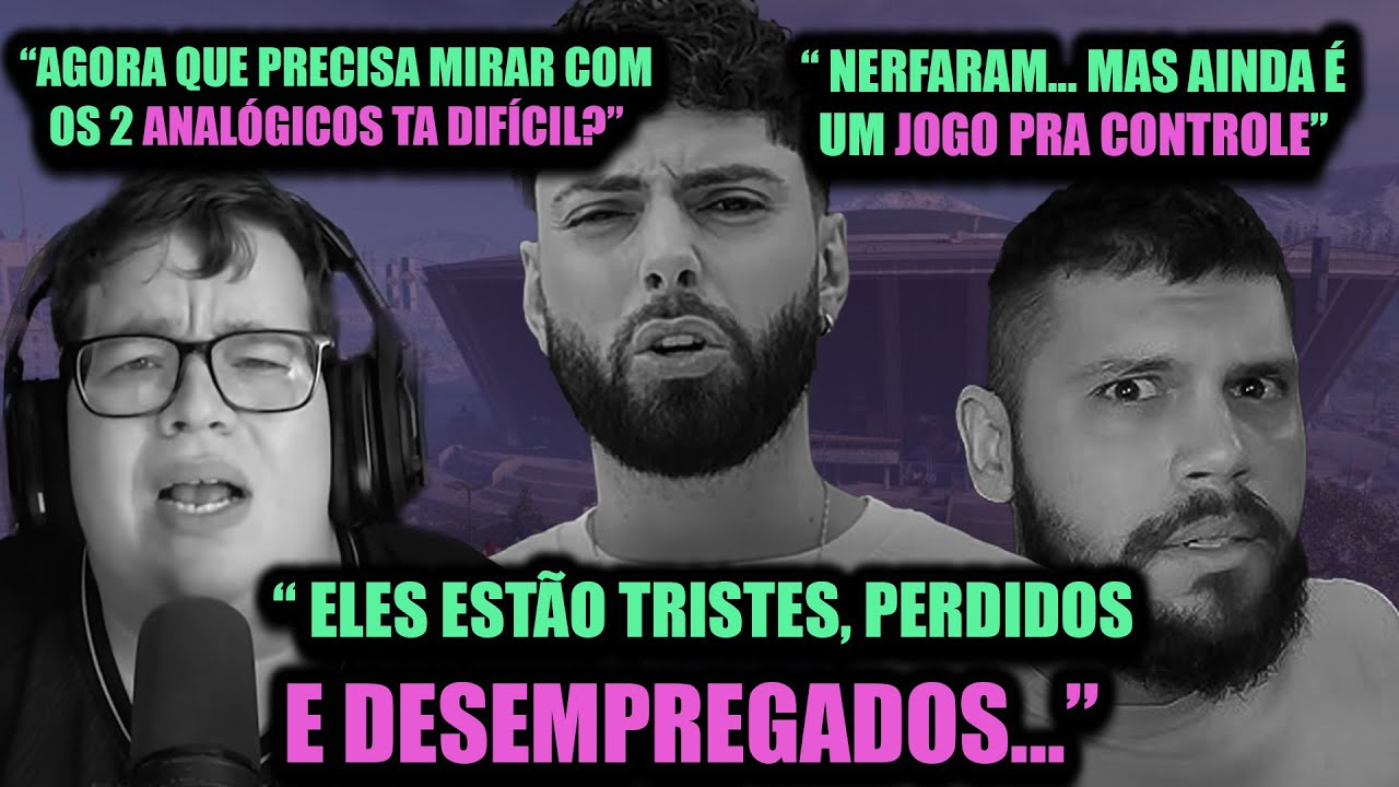 🔥EITA! Streamers DISCUTEM sobre BO7, Nerf do Aim assist e a PIOR CAMPANHA da Hist&oacute;ria do COD