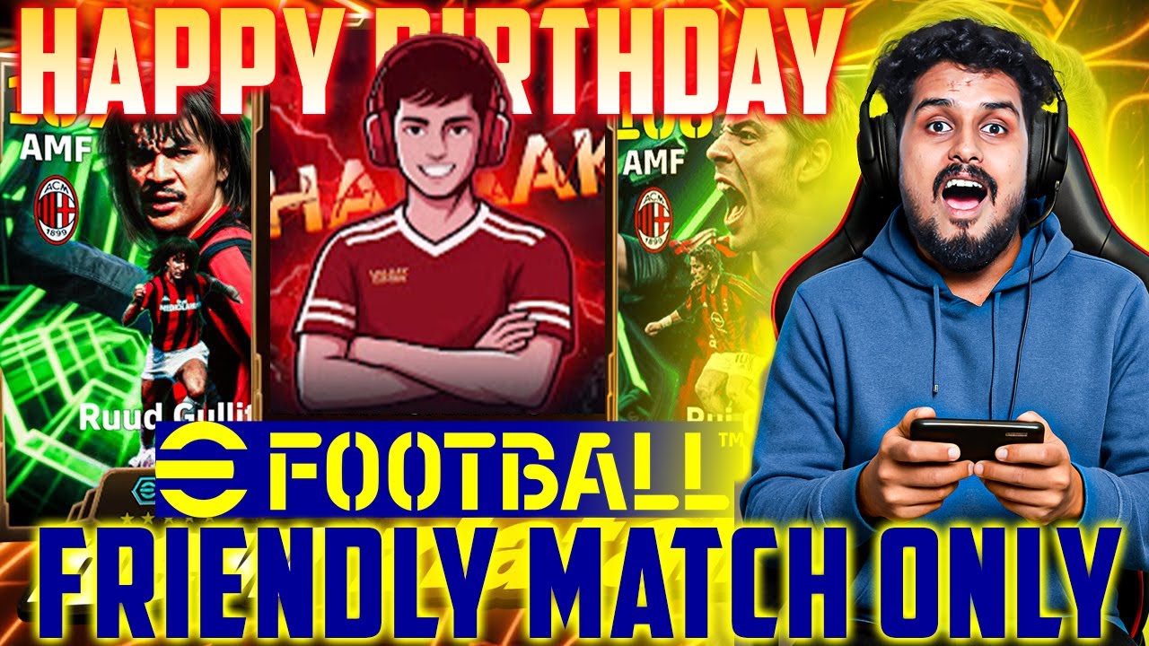 HAPPY BIRTHDAY HALAAK GAMING⚡ ഫുട്ബോൾ ഫീൽ! | eFootball LIVE മലയാളം | wolf gamer #efootball2026