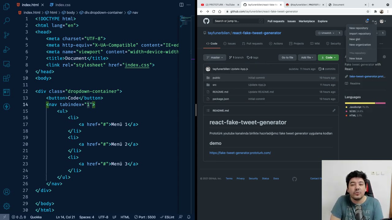 CSS :focus-within ile Açılır/Kapanır Alanlar Yapmak