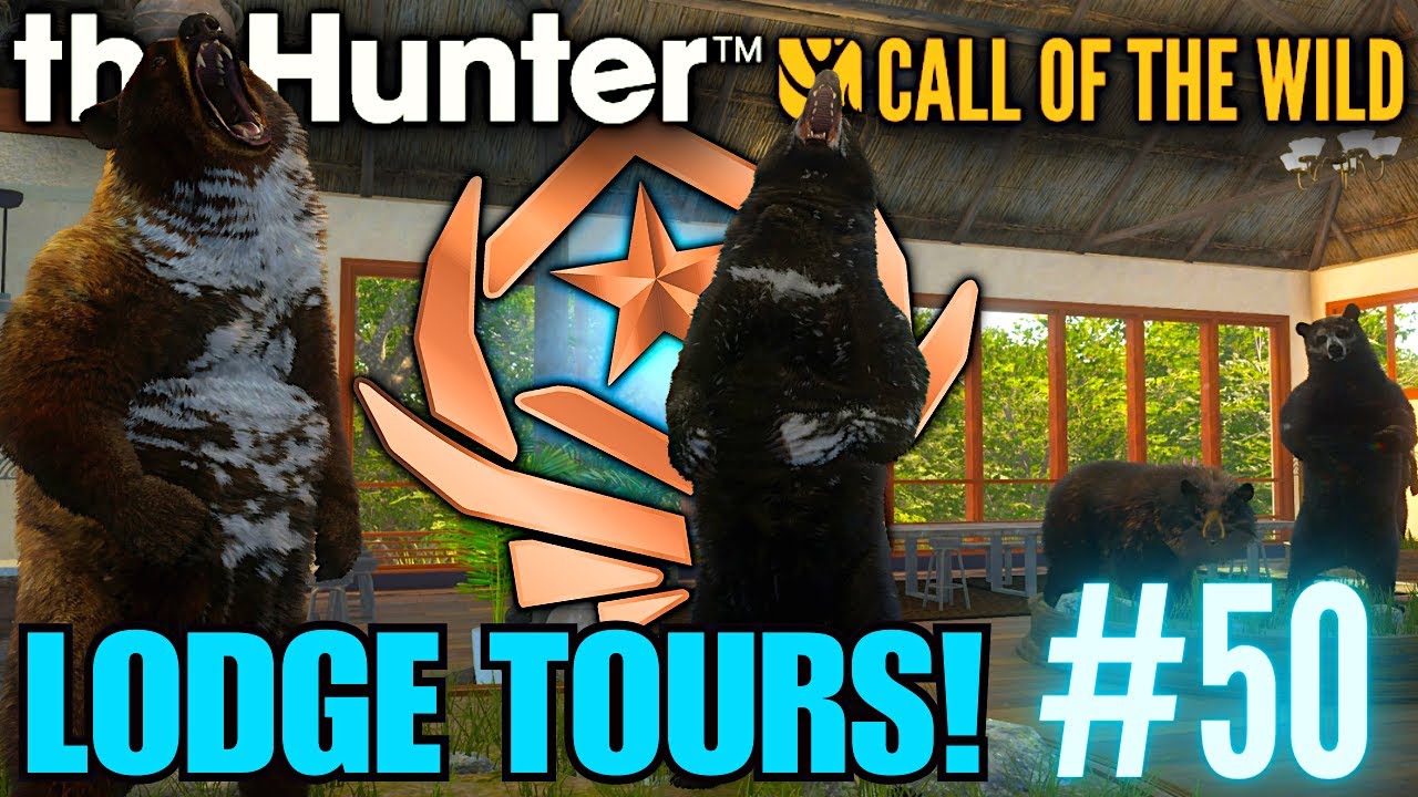 Imagine Shooting 6 GREAT ONE BLACK BEARS IN A MONTH?! 😩 Trophy Lodge Tours! | Call of the Wild